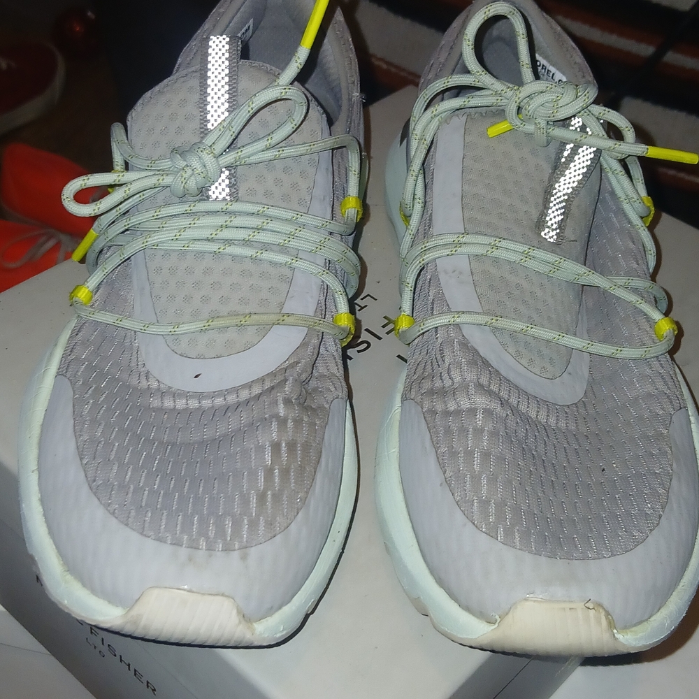Sorel Gray and Yellow Sneakers